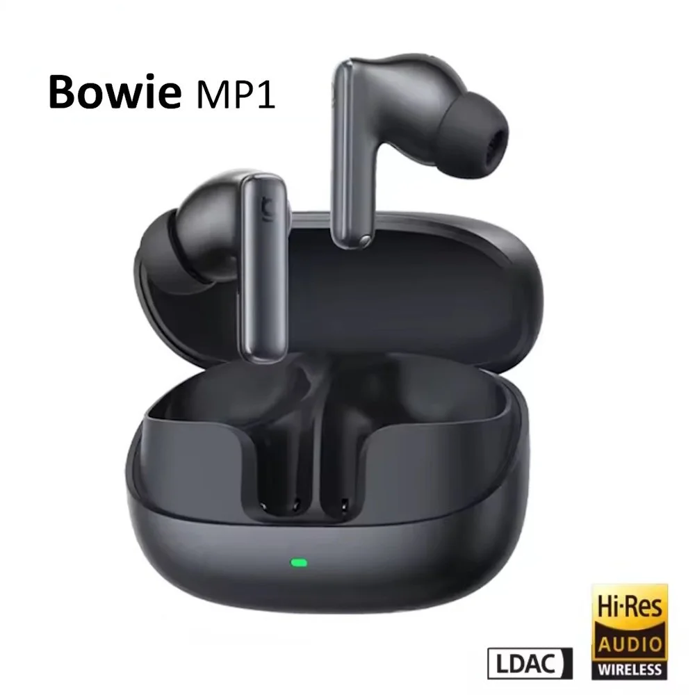 Наушники Baseus Bowie MP1 Hi-Res LDAC ANC -55dB 6-Mic Black, фото №1