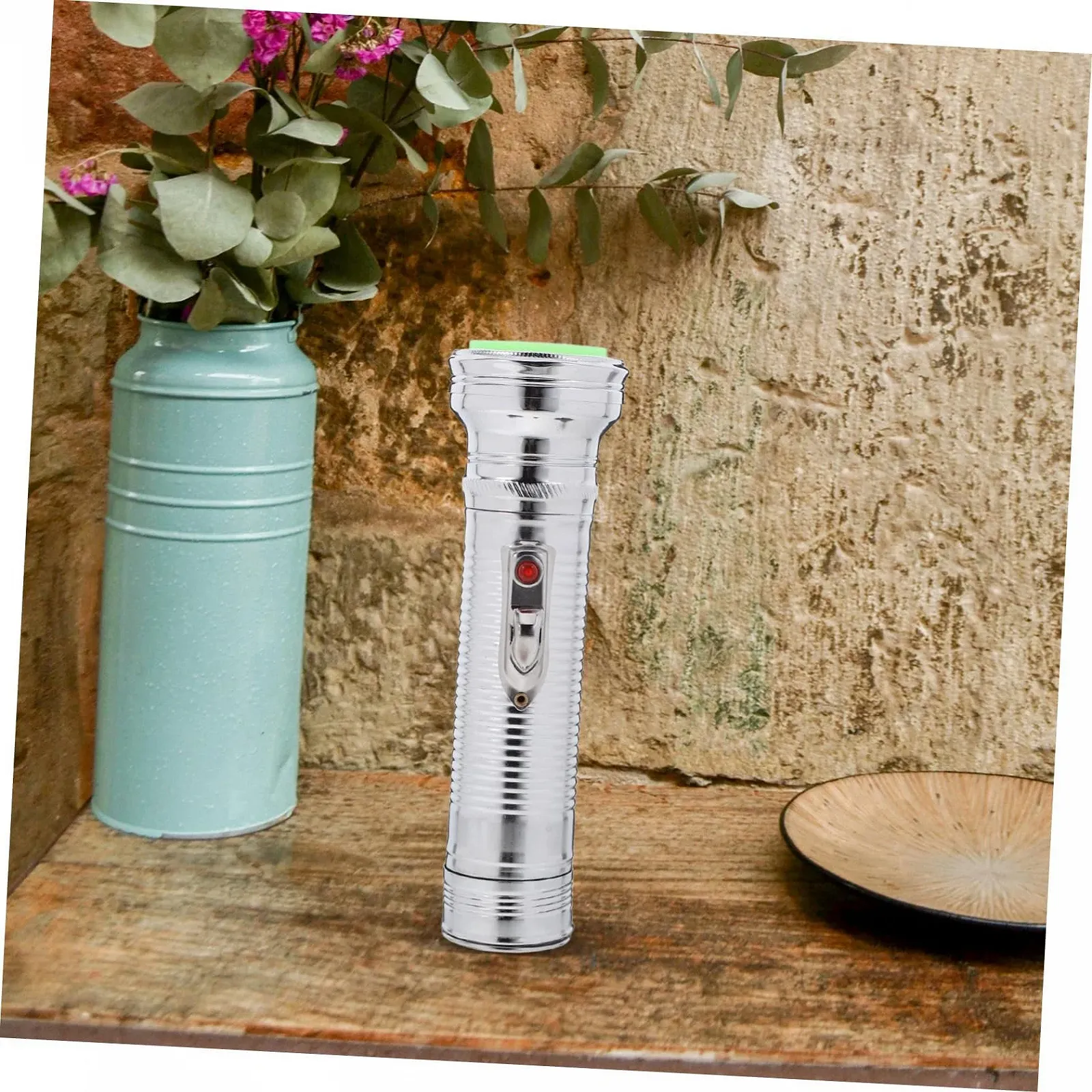 Вінтажний Металевий Ліхтарик У Стилі Ретро Ручний Для Кемпінгу Та Активного Відпочинку На Батарейках Антикварний, фото №5