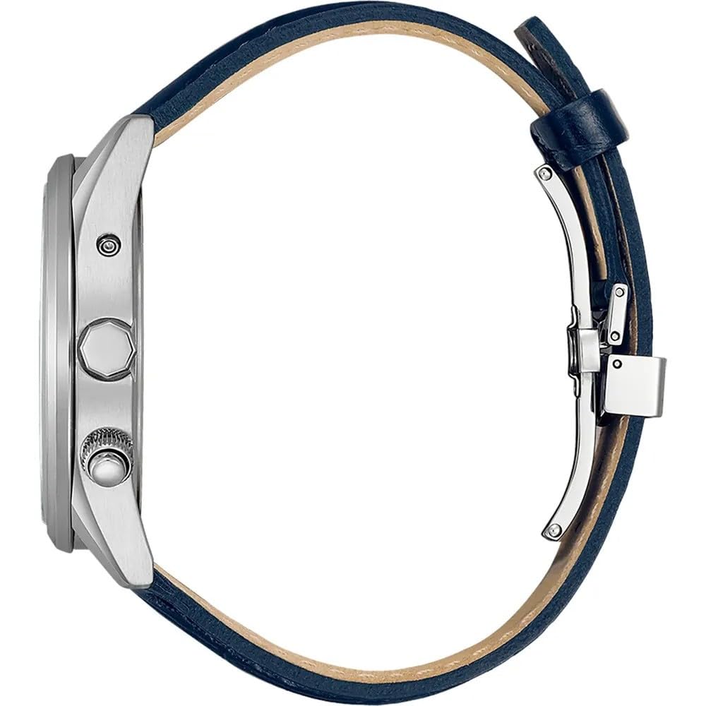 Чоловічий аналоговий годинник CITIZEN Classic CB0270-10A з шкіряним ремінцем, фото №3 Чоловічий аналоговий годинник CITIZEN Classic CB0270-10A з шкіряним ремінцем, фото №3