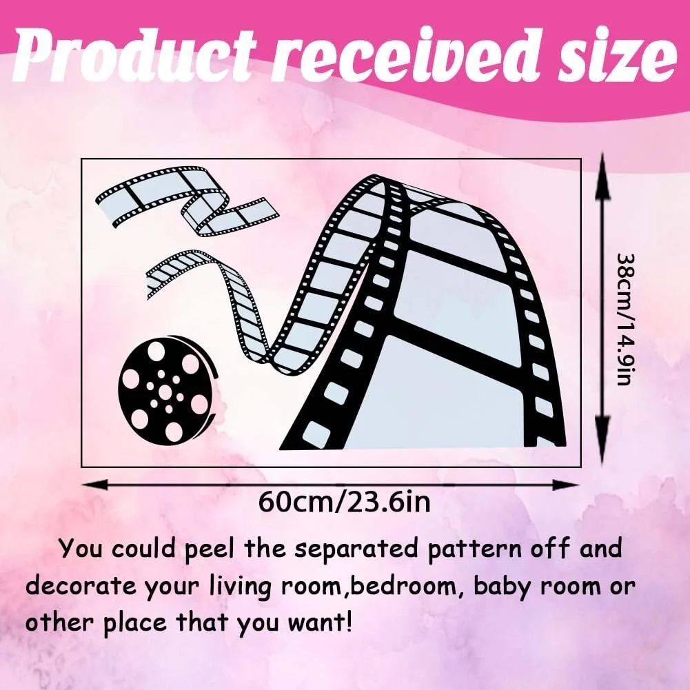 Наклейка на стіну SUPERDANT Rhythmic Film великого формату вінілова DIY для вітальні, фото №2