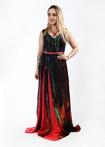 Сарафан GUESS 42 Комбинированный (GDG-63g728-Combined) synthetic.ua - Фото 1