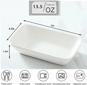 Набір форм для запікання 4 шт. прямокутні порцелянові 400 мл 18 см ціна на synthetic.ua - Фото 1 Набір форм для запікання 4 шт. прямокутні порцелянові 400 мл 18 см synthetic.ua - Фото 1