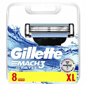 Сменные кассеты для бритья Gillette Mach3 Start 8 шт. - Фото 1