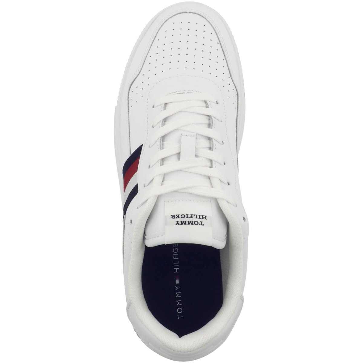 Кросівки Tommy Hilfiger Low Supercup Шкіряні в смужку, фото №2