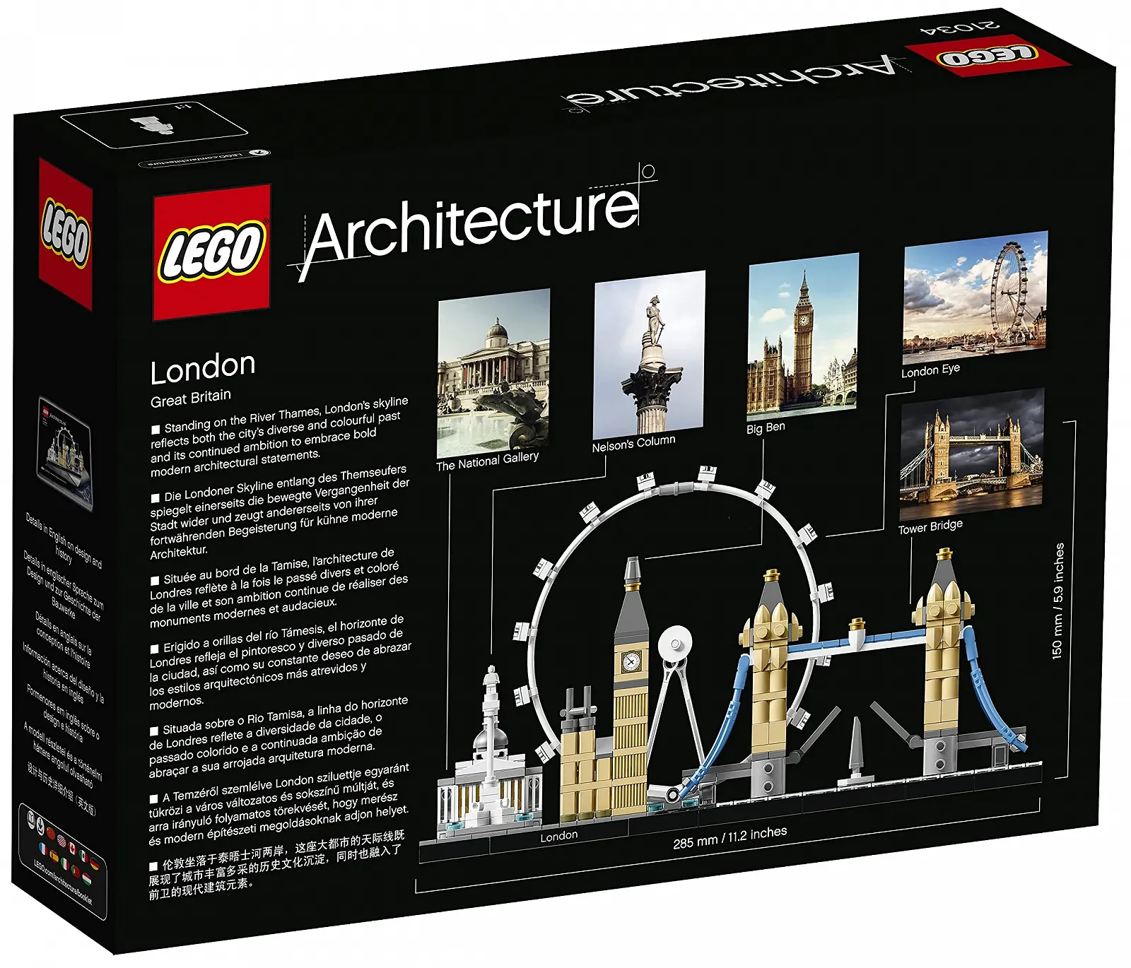 Конструктор LEGO Architecture 21034 Лондон, фото №8