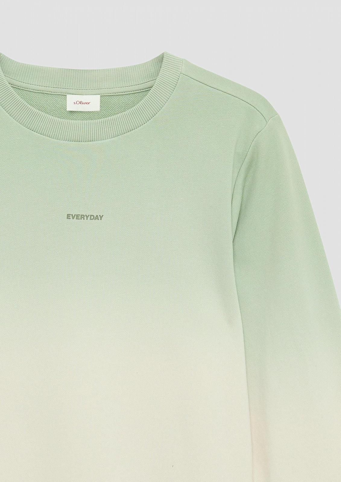 Свитшот s.Oliver с градиентным принтом, фото №4 Свитшот s.Oliver с градиентным принтом, фото №4