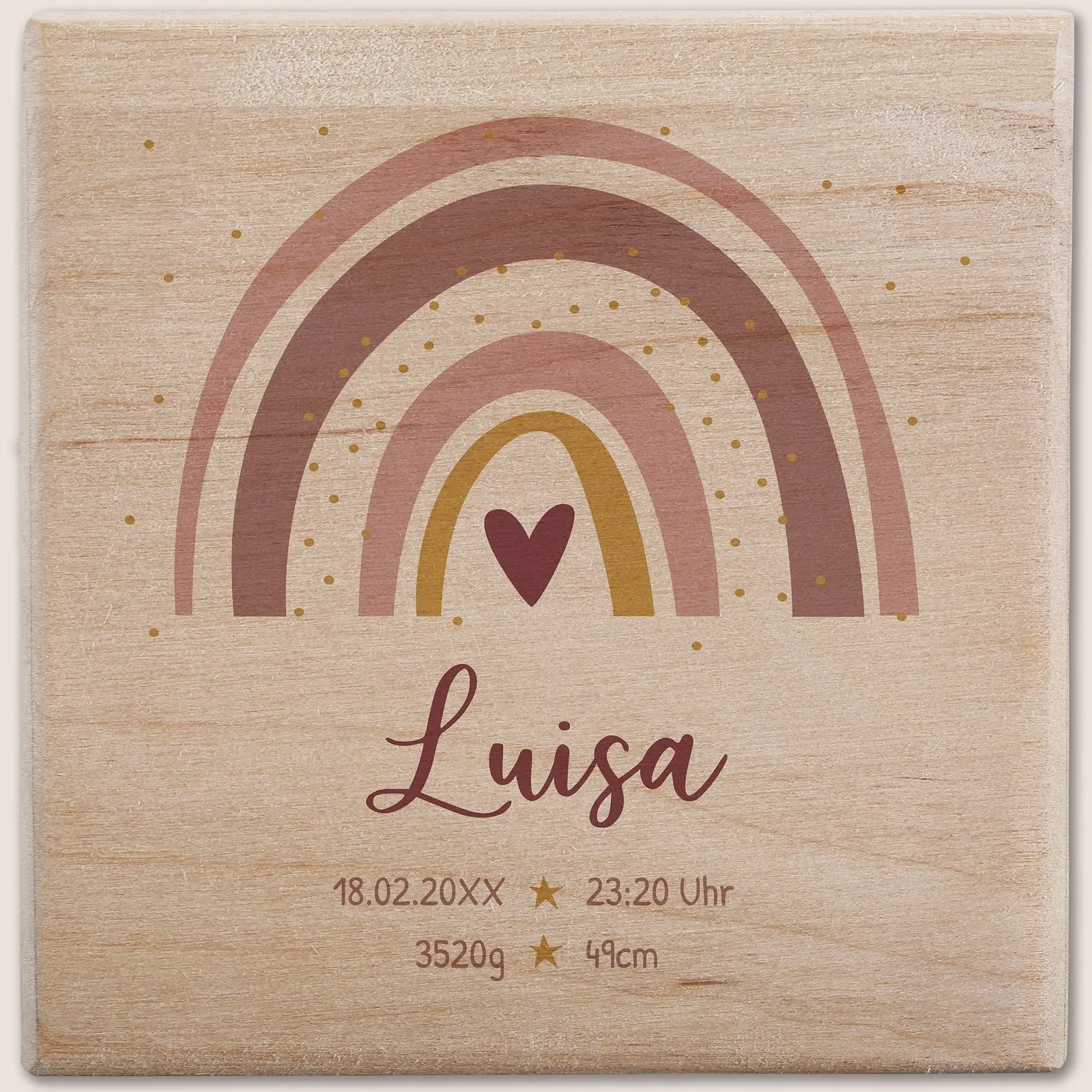 Скарбничка Personalised Rainbow Дерево, фото №2