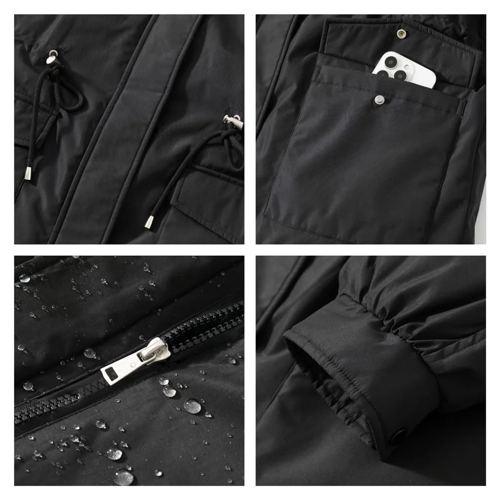 Женская зимняя парка PUFFIT Водонепроницаемое, фото №5