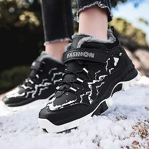 Дитячі зимові Кросівки Теплі зимові synthetic.ua - Фото 1