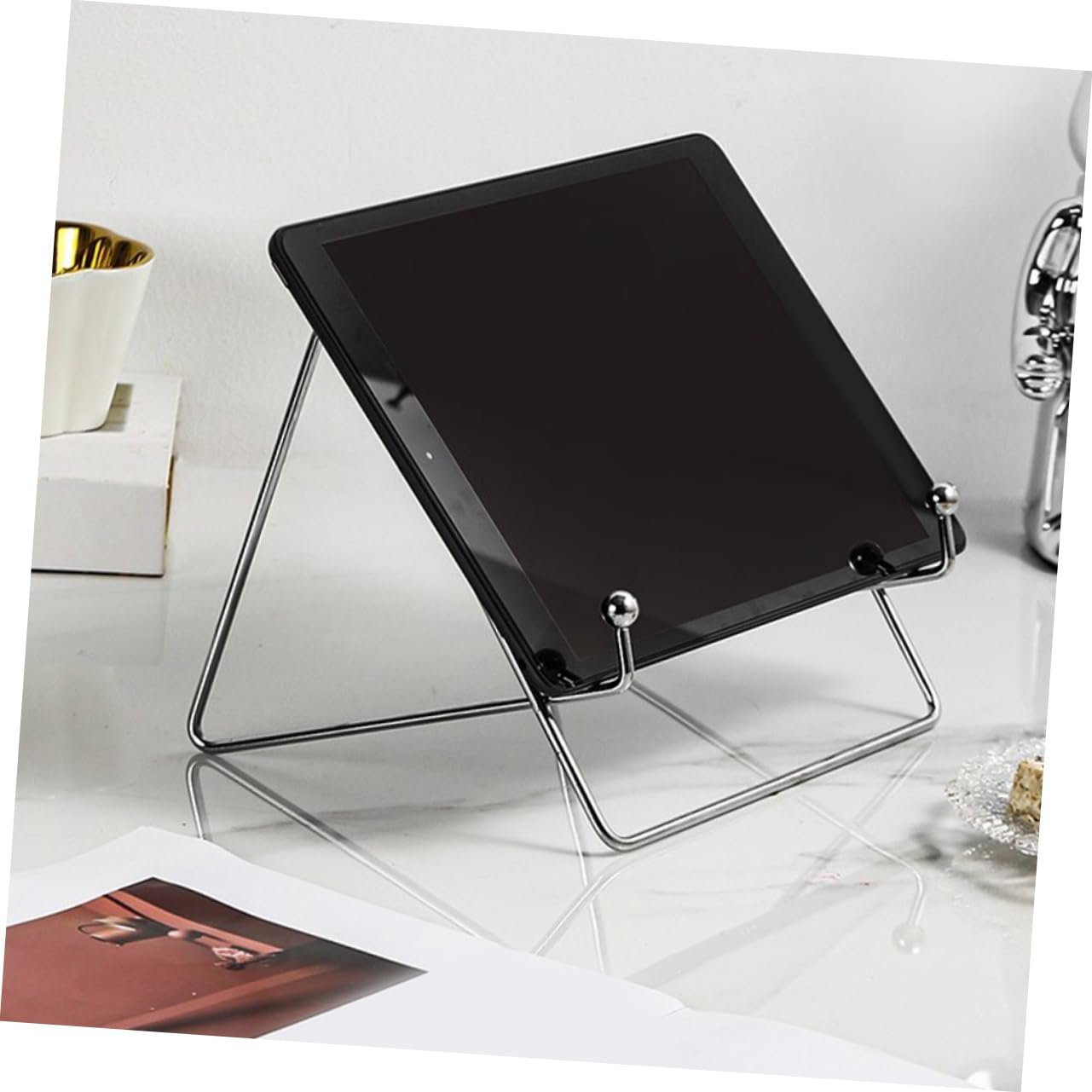 Подставка для ноутбука Треугольная конструкция Нескользящая и охлаждающая - 2 шт. в упаковке, фото №2