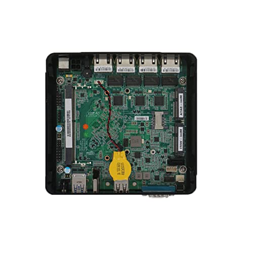 Міні-ПК HSIPC Quad Core J4125 8G RAM 128G SSD 4 RJ45 HDMI ПК з підтримкою AES-NI Сумісний з Pfsense OPNsense, фото №5