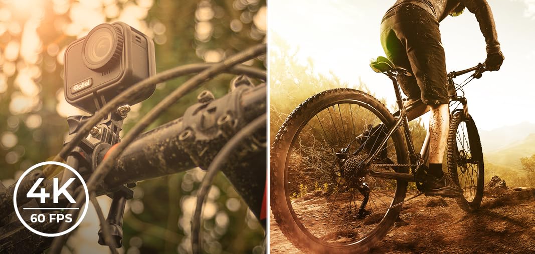 Екшн-камера Rollei CUBE Actioncam 9s 4K, водостійкість до 21 м, фото №3 Екшн-камера Rollei CUBE Actioncam 9s 4K, водостійкість до 21 м, фото №3