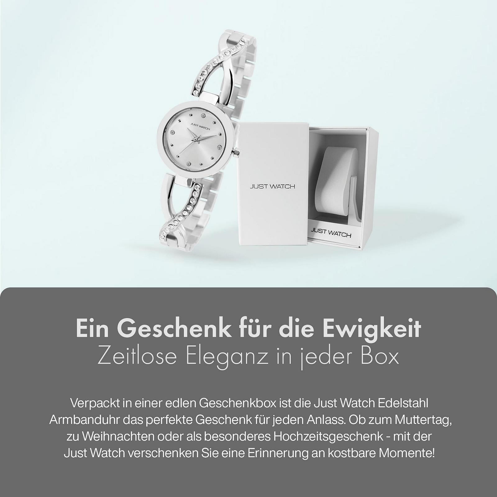 Часы Женские Just Watch Relana JW10174 Сталь Застежка-крючок Аналоговый Кварц, фото №6