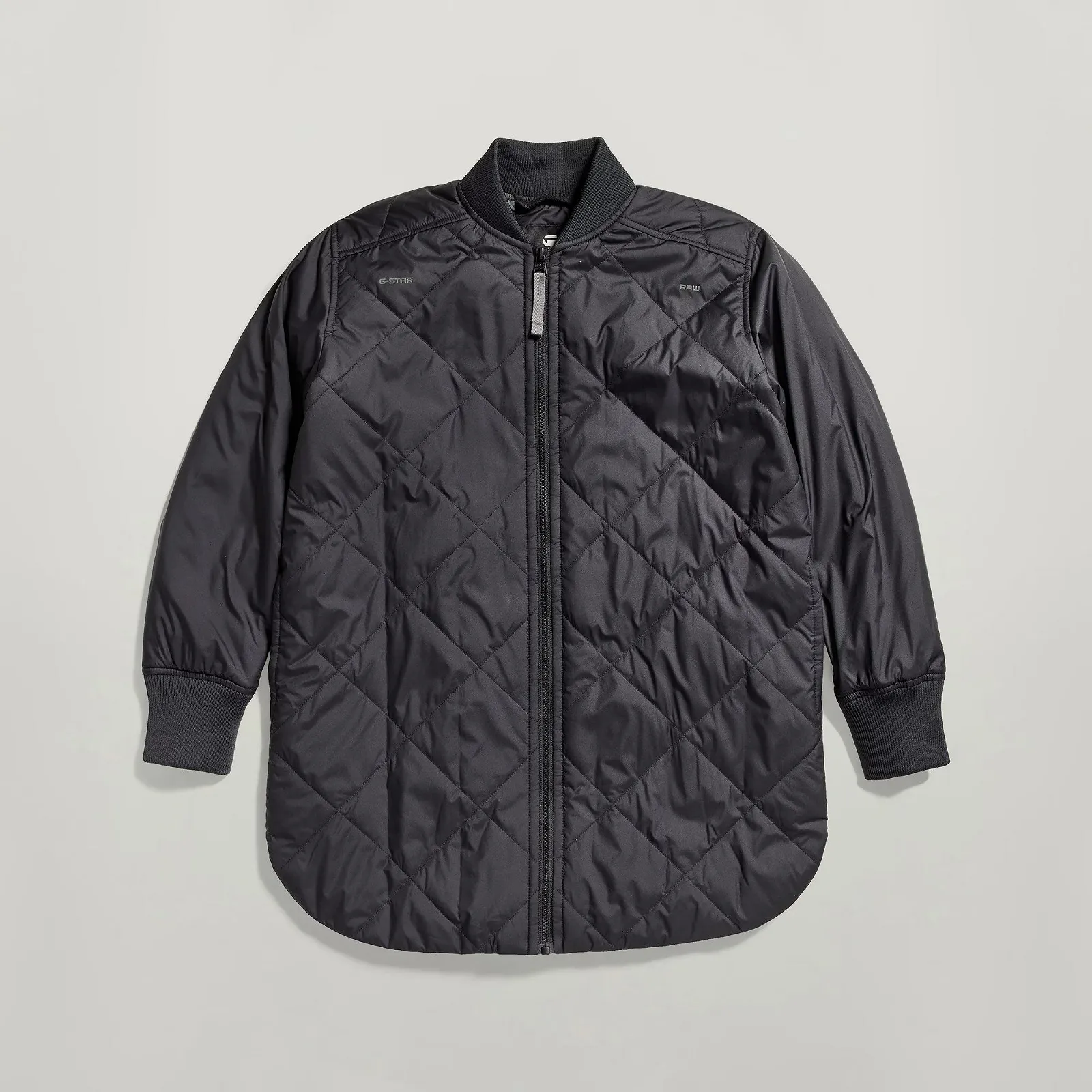 Жіноча куртка G‑Star Padded Bomber Collar Dark Black - L, фото №4