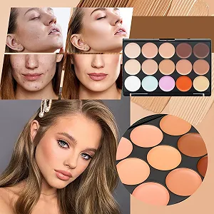 Палетка консилеров JacCherry 15 цветов #3 synthetic.ua - Фото 1