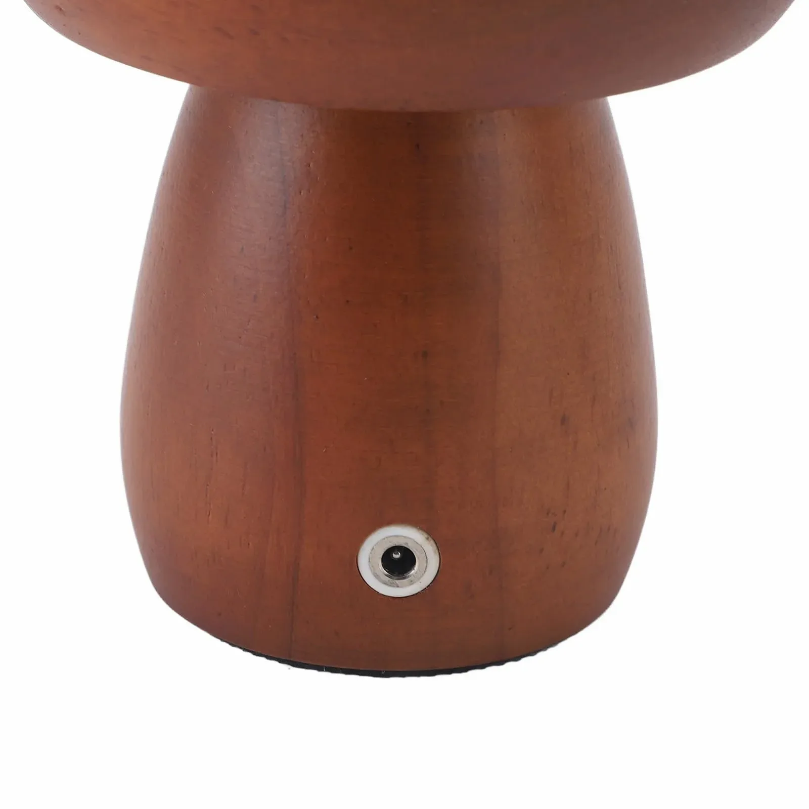 Настільна лампа Mushroom LED акумуляторна сенсорна димована USB Колір горіх, фото №8