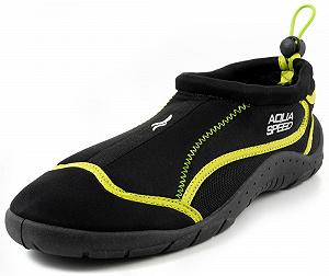 Аквашузи Aqua Speed AQUA SHOE MODEL 28B 61660 чорний, жовтий  46 - Фото 1