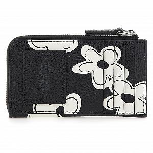 Кошелек MARC JACOBS The Top Zip Multi черный/белый стандартный размер synthetic.ua - Фото 1