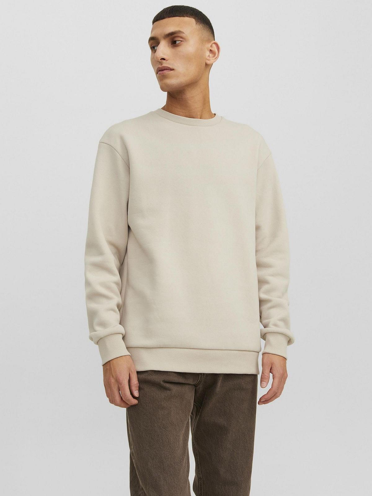 Чоловічий світшот JACK & JONES Однотонний світшот, фото №4