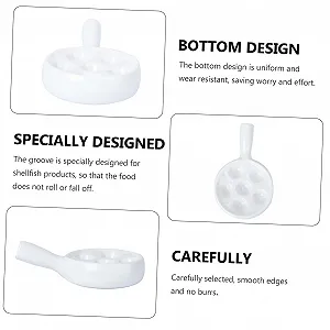 Форма для запекания улиток керамическая жаростойкая нескользящая synthetic.ua - Фото 1