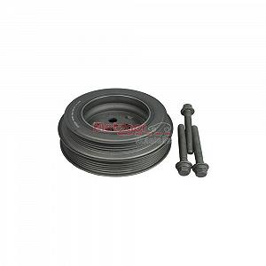 Шкив коленчатого вала METZGER 6400065 KIT для CITROËN FIAT FORD PEUGEOT - Фото 1
