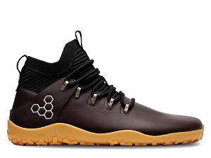 Кроссовки VIVOBAREFOOT Magna Leather FG, мужские кожаные и шерстяные кроссовки для хайкинга с подошвой для босой ноги - Фото 1