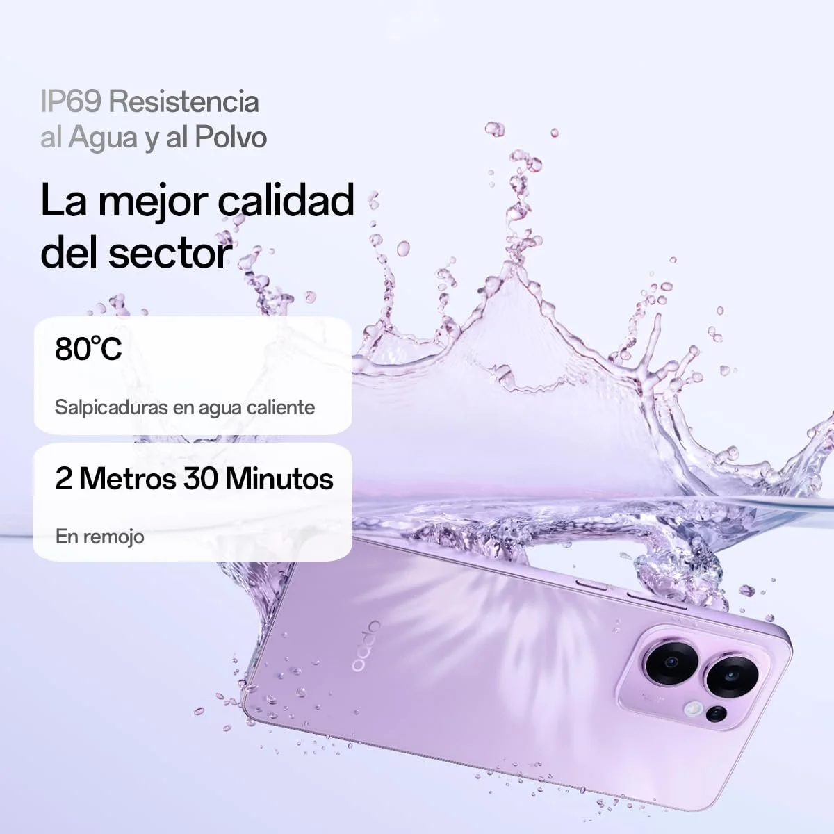 Смартфон OPPO Reno 13 FS 12/512 ГБ 6.67" 120 Гц AMOLED 50 Мп OIS 8 Мп 32 Мп Snapdragon 6 Gen1 5800 мАч 45 Вт SUPERVOOC IP68 Plume Purple, фото №4 Смартфон OPPO Reno 13 FS 12/512 ГБ 6.67" 120 Гц AMOLED 50 Мп OIS 8 Мп 32 Мп Snapdragon 6 Gen1 5800 мАч 45 Вт SUPERVOOC IP68 Plume Purple, фото №4
