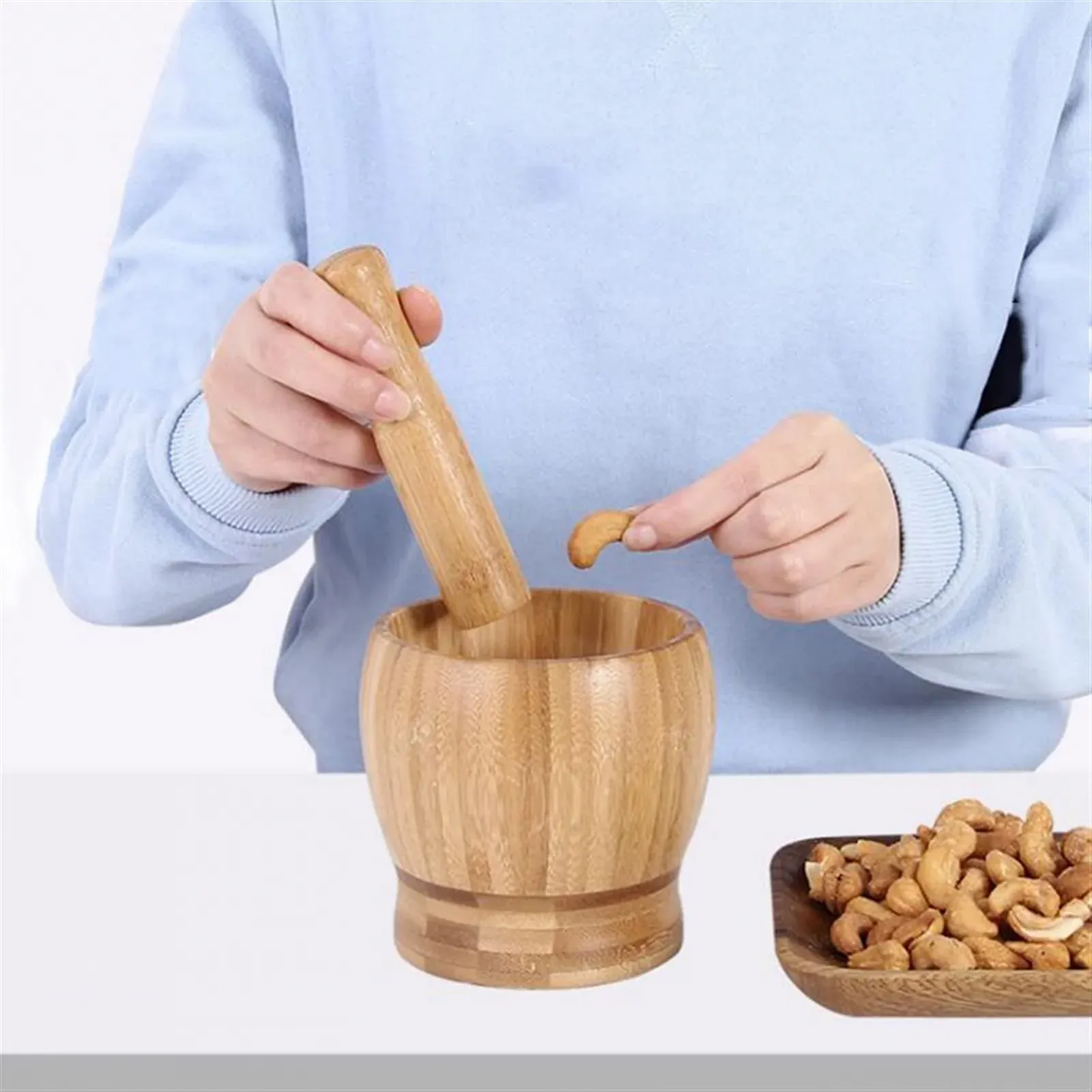 Подрібнювач спецій Professional Чаша з полімерної смоли Ступка, фото №6