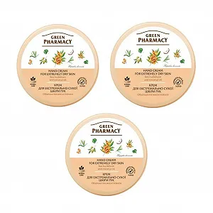 Крем для рук Green Pharmacy для надзвичайно сухої шкіри, 3 x 300 мл - Фото 1