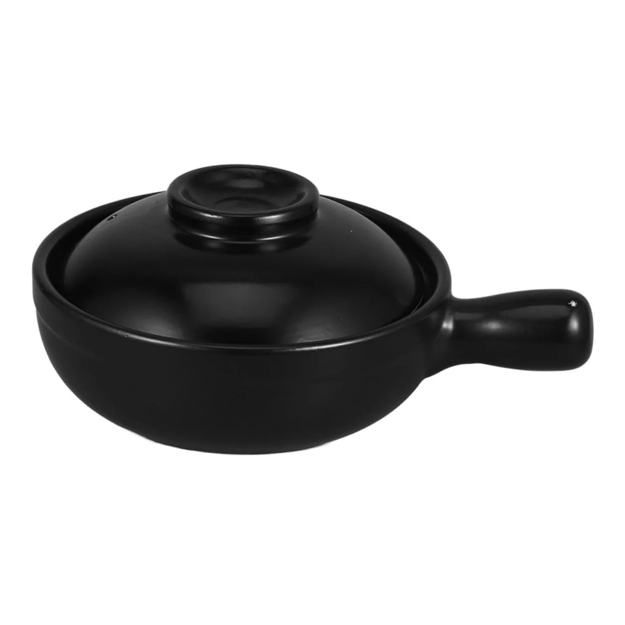 Глиняный горшок IMIKEYA Donabe с крышкой керамический для риса, фото №1