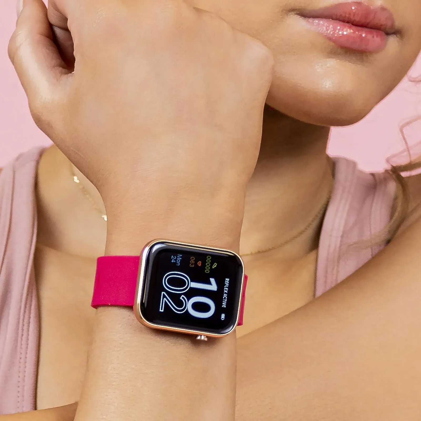 Умные часы Reflex Active RA12-2152, Розовое Золото, фото №4