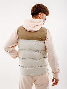 Жилетка Nike Windrunner S Бежевый/Белый synthetic.ua - Фото 1