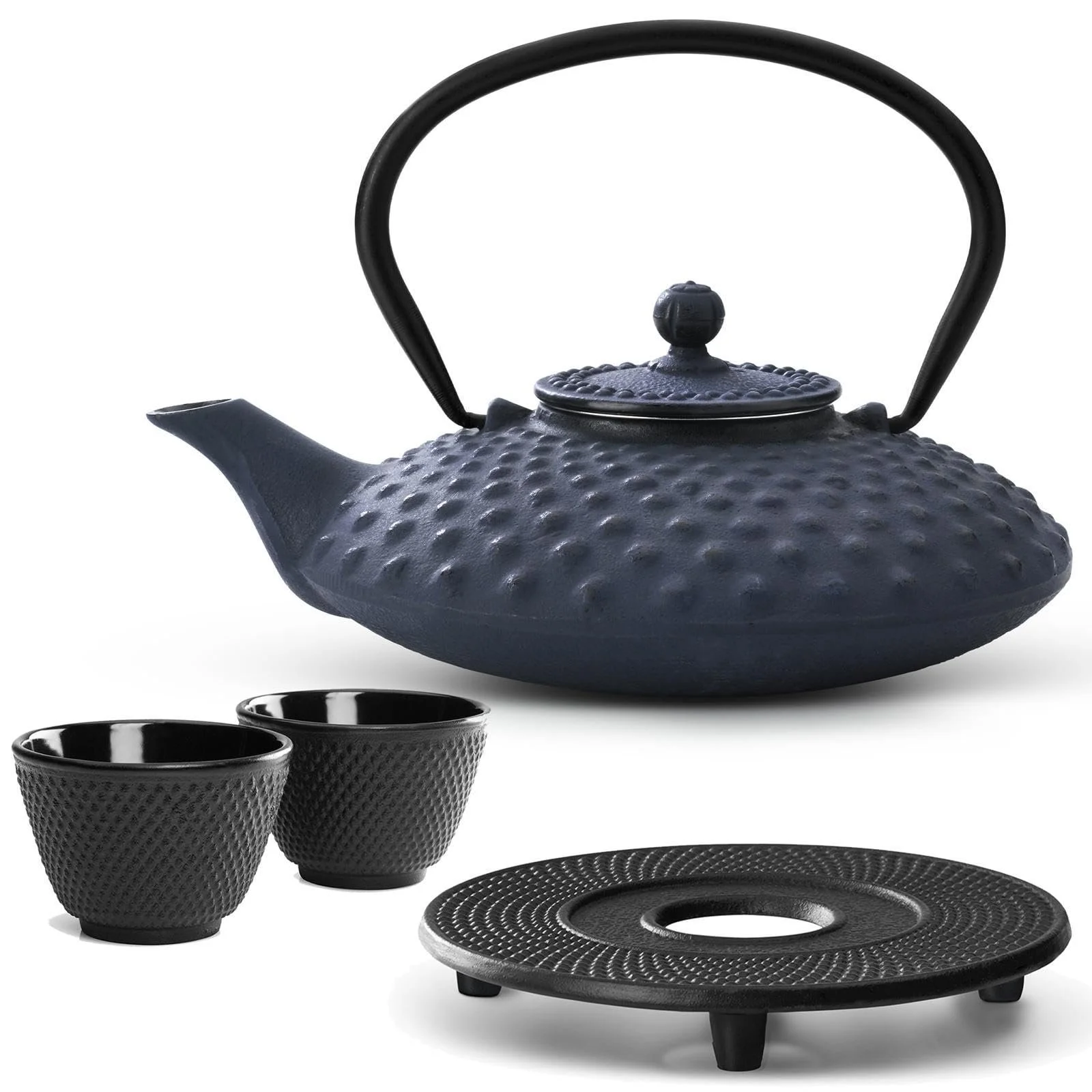 Чайник-заварник Bredemeijer чавунний блакитний 800 мл, фото №1