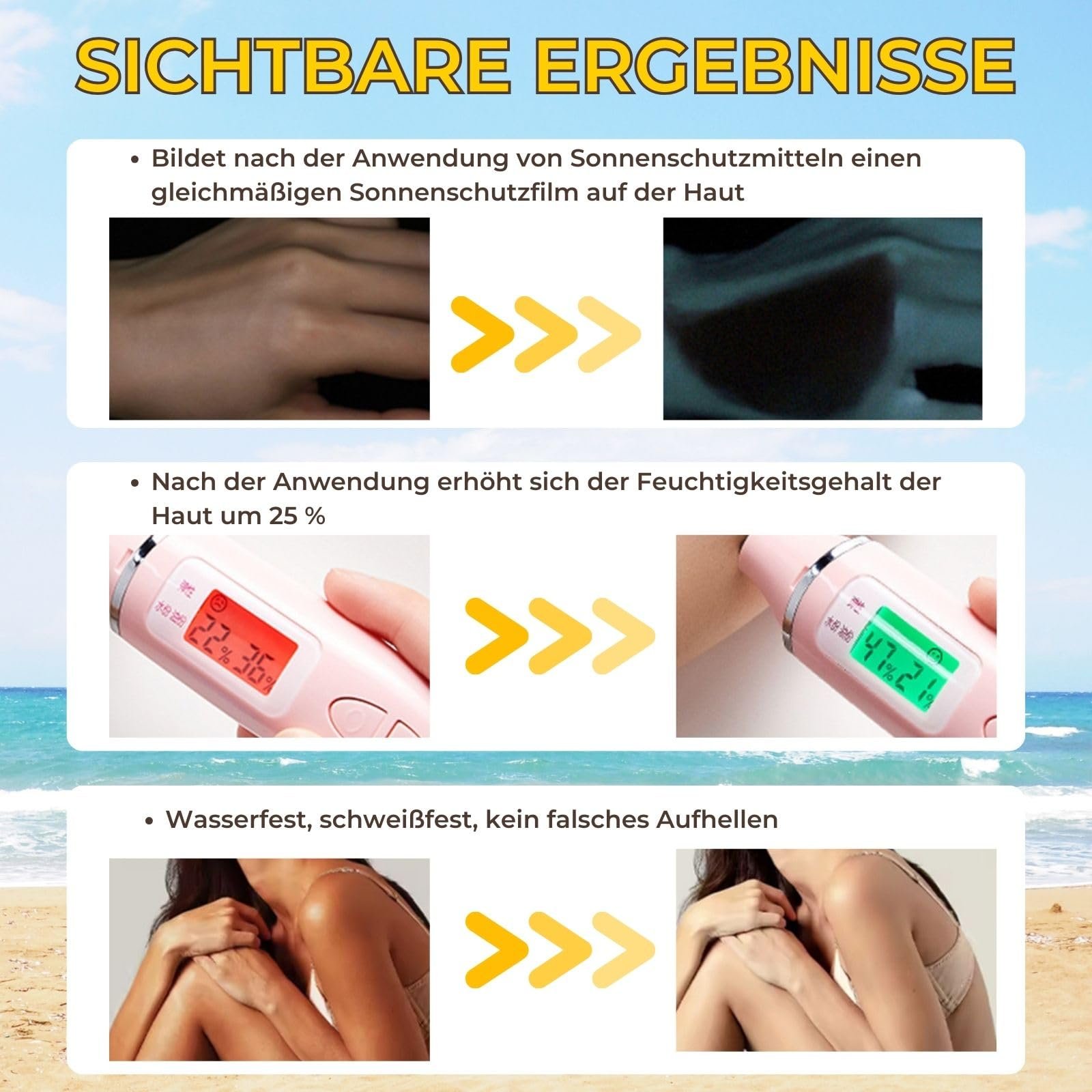 Сонцезахисний крем SPF 50 для обличчя та тіла, 30 г, фото №5