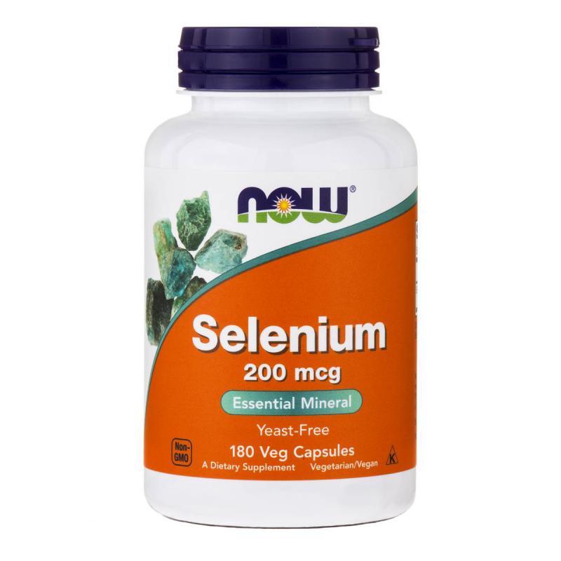 Селен Now Selenium 200 mcg 180 caps, фото №1