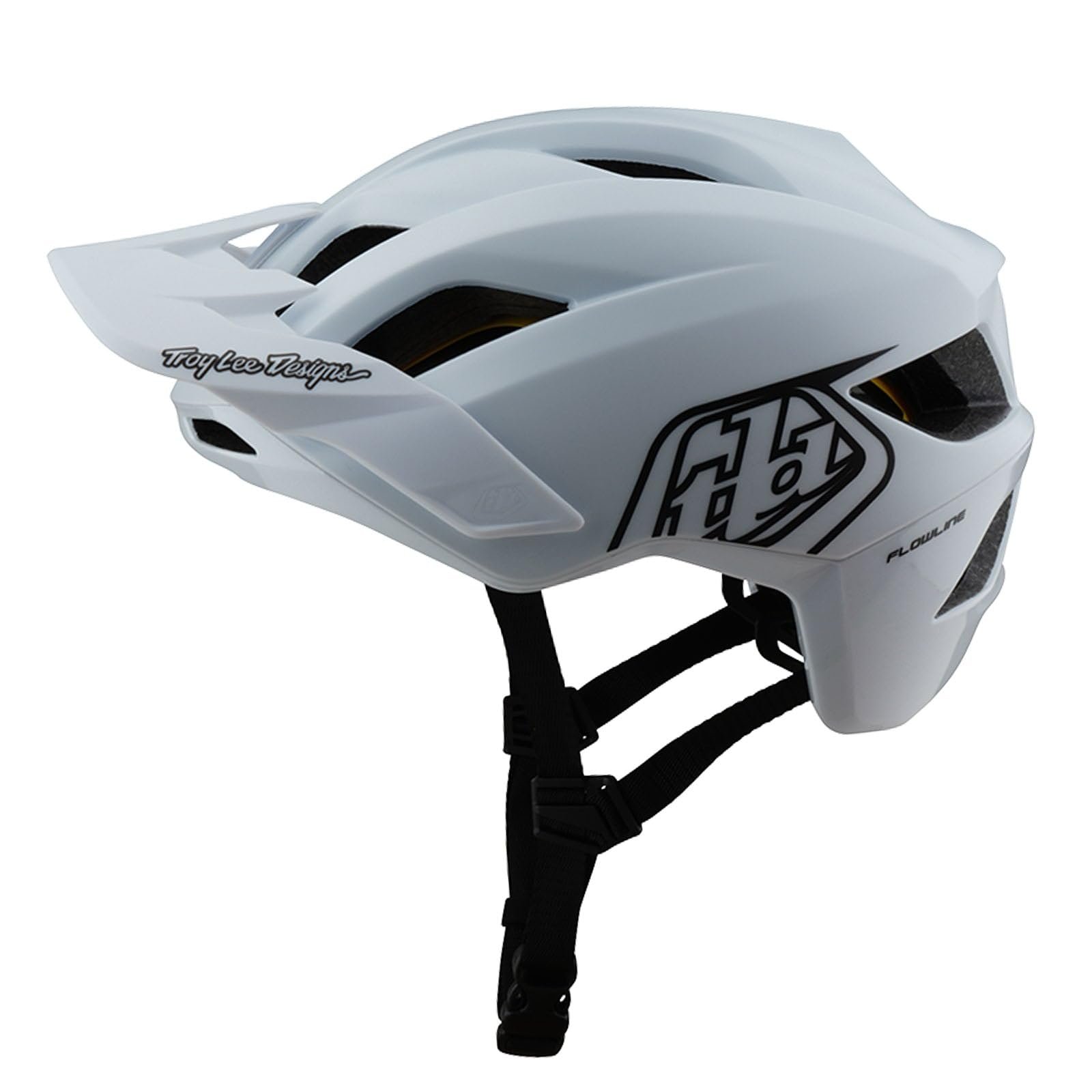 Шолом Enduro Troy Lee Designs Flowline MIPS Point MTB - Чорний, фото №1