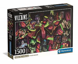 Пазл Clementoni Collection Disney Villains 1500 елементів Compact Box (31744) - Фото 1