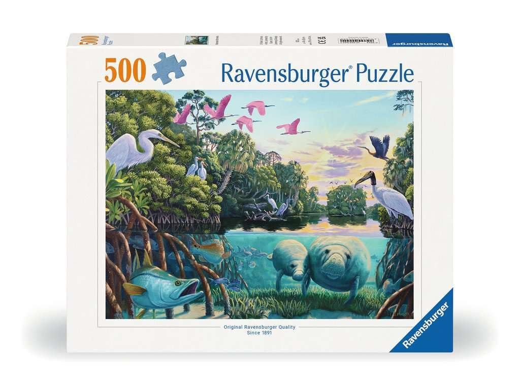 Пазл Ravensburger Manatee Moments 12000044 500 деталей від 12 років, фото №1
