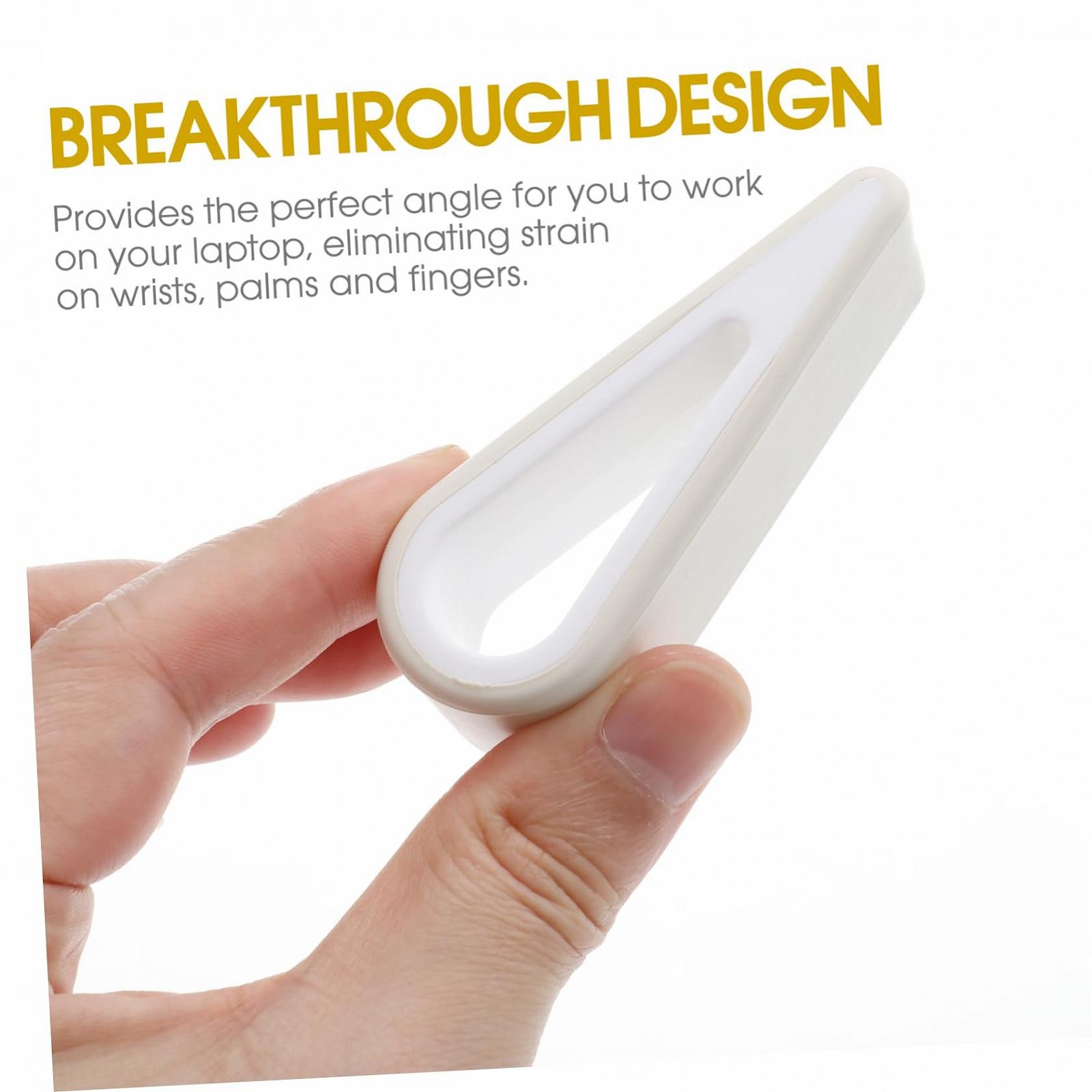 Регульована по висоті підставка для ноутбука, 2 шт., портативна підтримка, маленький кулер, нековзна, ергономічна для столу, фото №6