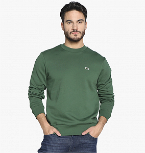 Джемпер Lacoste Logo Sweatshirt green S - Фото 1