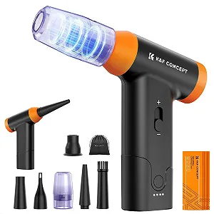 Електричний повітродувка  K&F Concept 2-в-1 150000 RPM 5000 mAh для PC камери та авто - Фото 1