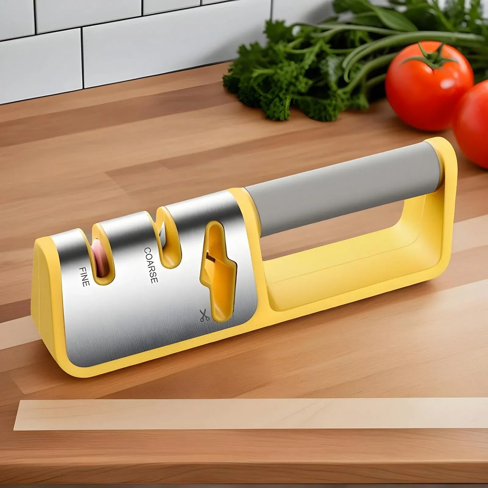 Ручна Точилка для ножиць V-Groove Manual Scissors Sharpener, фото №4