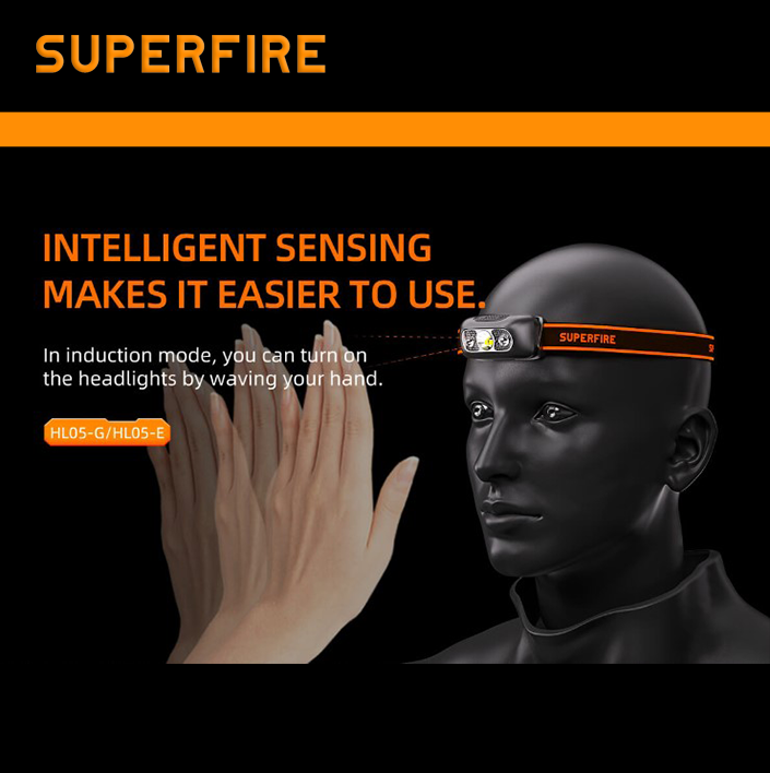 Акумуляторний ламповий світлодіодний HL05-E SuperFire 120 Lumen IP44, фото №7 Акумуляторний ламповий світлодіодний HL05-E SuperFire 120 Lumen IP44, фото №7