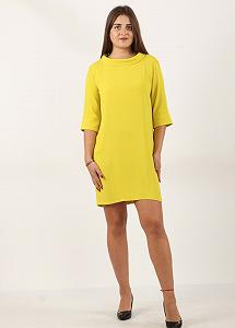 Платье MOZAH 40 Желтый (ND-18118-Yellow) synthetic.ua - Фото 1