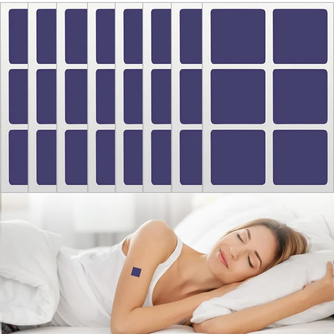 Пластырь для сна Патчи для гибернации Природные 48 шт., фото №1