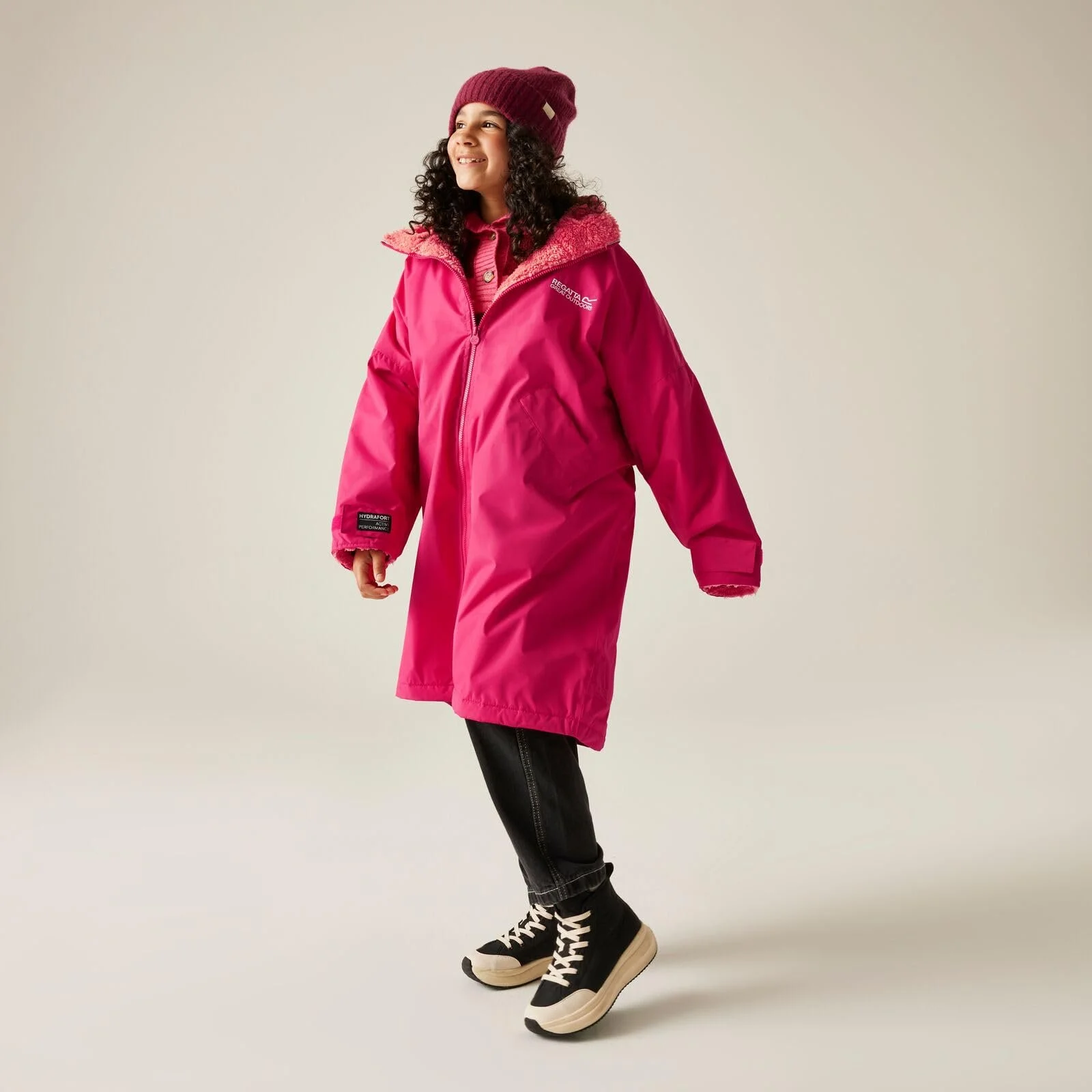 Унісекс Водонепроникна Зміна одягу Regatta для дітей, дитячий халат-пальто (1 шт. в упаковці), фото №7