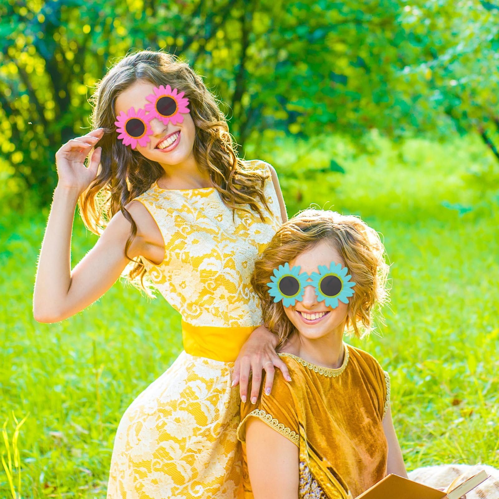 Солнцезащитные очки Подсолнечник, 8 штук, фото №5