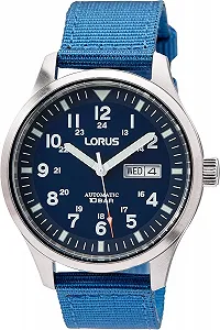 Чоловічий наручний годинник Lorus RL409BX9 / Механічний / Синій - Фото 1