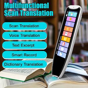 Ручка-перекладач сканер WingFly, 3,7-дюймовий сенсорний екран, інтелектуальна ціна на synthetic.ua - Фото 1 Ручка-перекладач сканер WingFly, 3,7-дюймовий сенсорний екран, інтелектуальна synthetic.ua - Фото 1