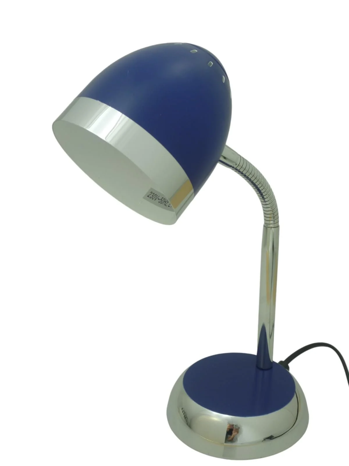 Настільна лампа Tom з гнучким кронштейном E14 макс. 40 Вт Синя, фото №1